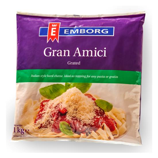 GRAN AMICI, GRATED, F.I.D.M. 40% (CHILLED) (114070)