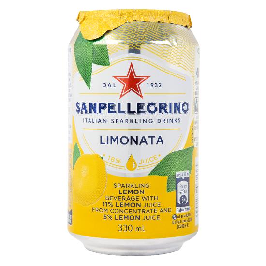 Limonata (lemonade) Sparkling Fruit Drink (can)