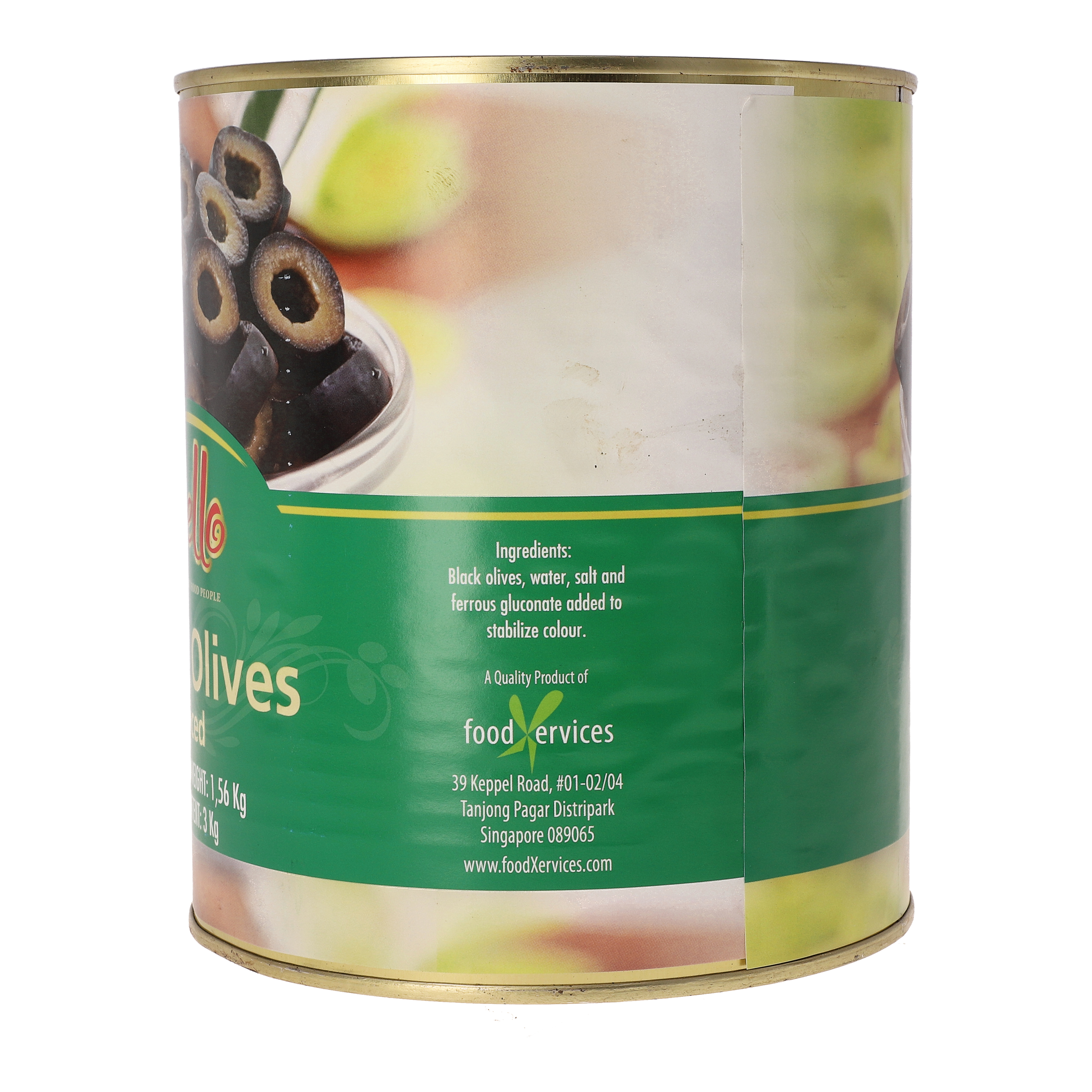 SLICED BLACK OLIVES